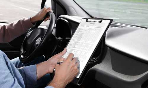 yol sürüş testi